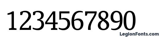 Oranda Condensed BT Font, Number Fonts