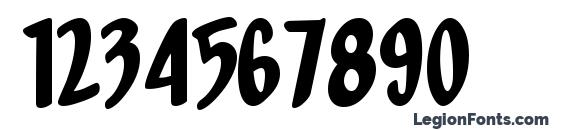 Orange Fizz Font, Number Fonts