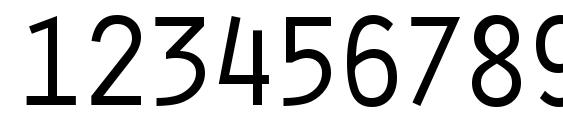 Orator Regular Font, Number Fonts
