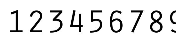 OratorStd Font, Number Fonts