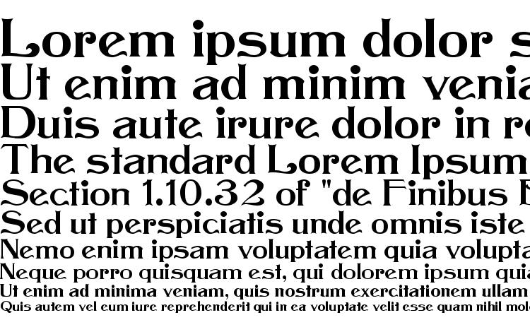 specimens Orbit Antique font, sample Orbit Antique font, an example of writing Orbit Antique font, review Orbit Antique font, preview Orbit Antique font, Orbit Antique font