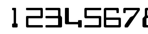 Orbit B BT Font, Number Fonts