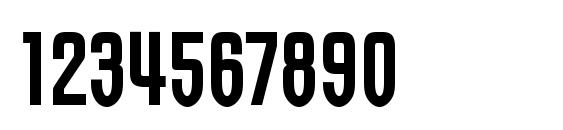 Orbon ITC Black Font, Number Fonts