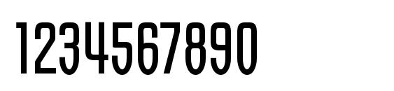 Orbon ITC Bold Font, Number Fonts