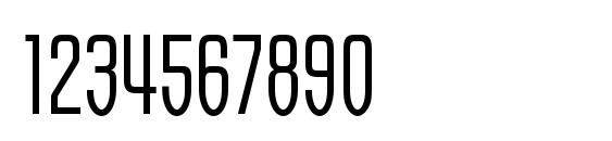 Orbon ITC Regular Font, Number Fonts