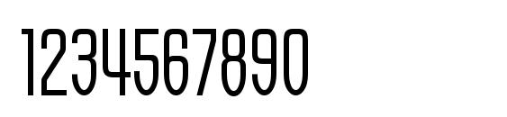 Orbon Regular ITC TT Font, Number Fonts