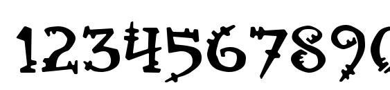 Orbus Multiserif Font, Number Fonts