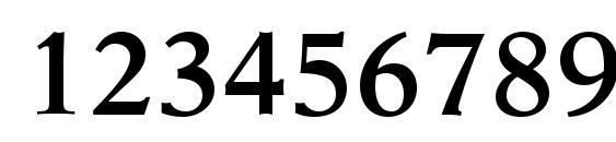 Orchid SSi Semi Bold Font, Number Fonts