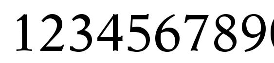 Orchid SSi Font, Number Fonts