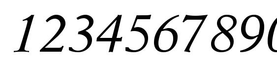 Orchidssk italic Font, Number Fonts