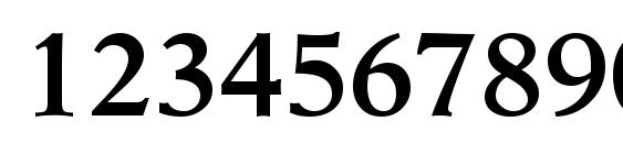 Orchidssk semibold Font, Number Fonts