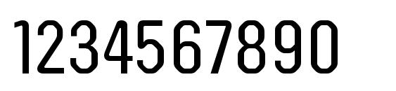 OrderRg Regular Font, Number Fonts