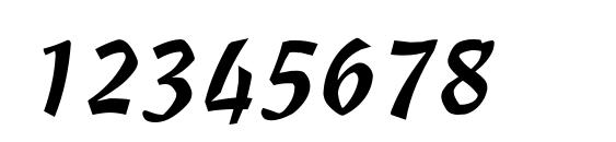 Oregon light Font, Number Fonts