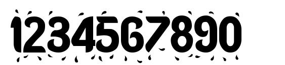 OregonWet Font, Number Fonts