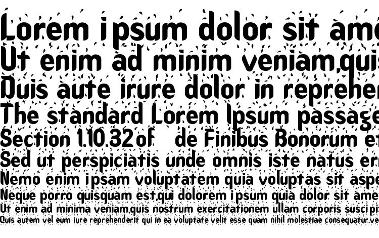 specimens OregonWet font, sample OregonWet font, an example of writing OregonWet font, review OregonWet font, preview OregonWet font, OregonWet font