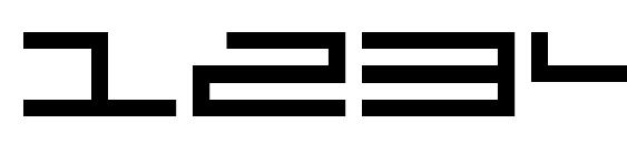 Organ Font, Number Fonts