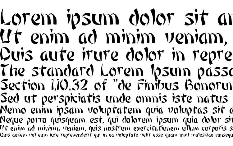 specimens Orient Regular font, sample Orient Regular font, an example of writing Orient Regular font, review Orient Regular font, preview Orient Regular font, Orient Regular font