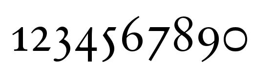 Originalgaramondsccbt Font, Number Fonts