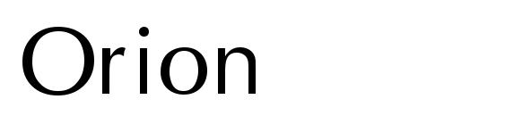 шрифт Orion, бесплатный шрифт Orion, предварительный просмотр шрифта Orion