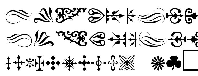 glyphs Ornament TM font, сharacters Ornament TM font, symbols Ornament TM font, character map Ornament TM font, preview Ornament TM font, abc Ornament TM font, Ornament TM font