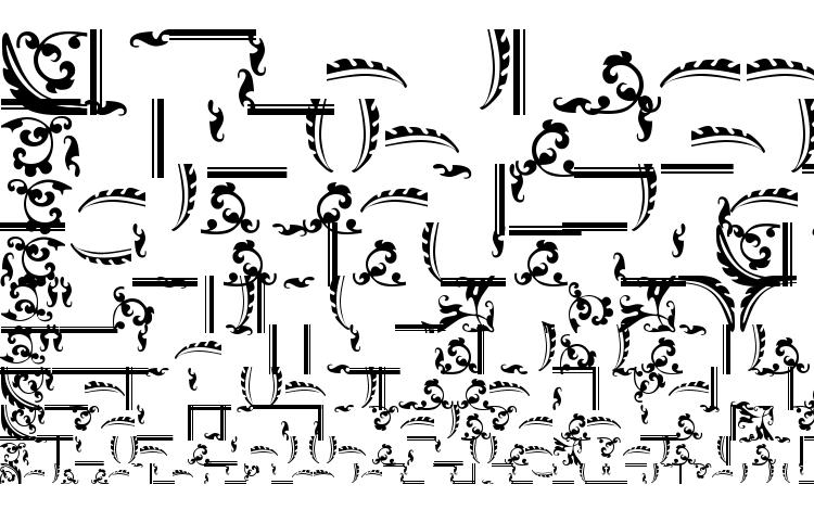 образцы шрифта Ornamentstwossk, образец шрифта Ornamentstwossk, пример написания шрифта Ornamentstwossk, просмотр шрифта Ornamentstwossk, предосмотр шрифта Ornamentstwossk, шрифт Ornamentstwossk