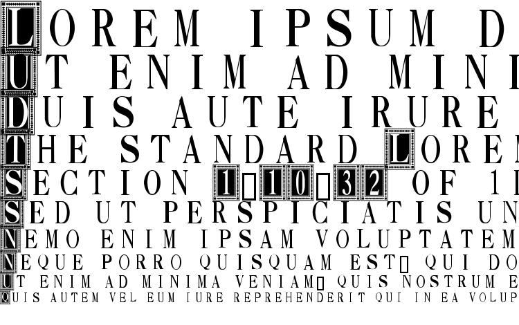 specimens Ornate1 font, sample Ornate1 font, an example of writing Ornate1 font, review Ornate1 font, preview Ornate1 font, Ornate1 font