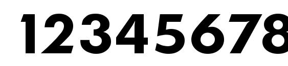 Ornitons demibold Font, Number Fonts