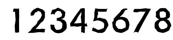 OrnitonsAntique Regular Font, Number Fonts