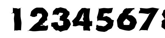 OrnitonsRandom Xbold Regular Font, Number Fonts