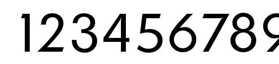 OrnitonsSerial Light Regular Font, Number Fonts