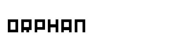 шрифт Orphan, бесплатный шрифт Orphan, предварительный просмотр шрифта Orphan