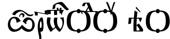шрифт Orthodox Loose, бесплатный шрифт Orthodox Loose, предварительный просмотр шрифта Orthodox Loose