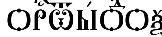 шрифт Orthodox.tt ieUcs8 Caps, бесплатный шрифт Orthodox.tt ieUcs8 Caps, предварительный просмотр шрифта Orthodox.tt ieUcs8 Caps