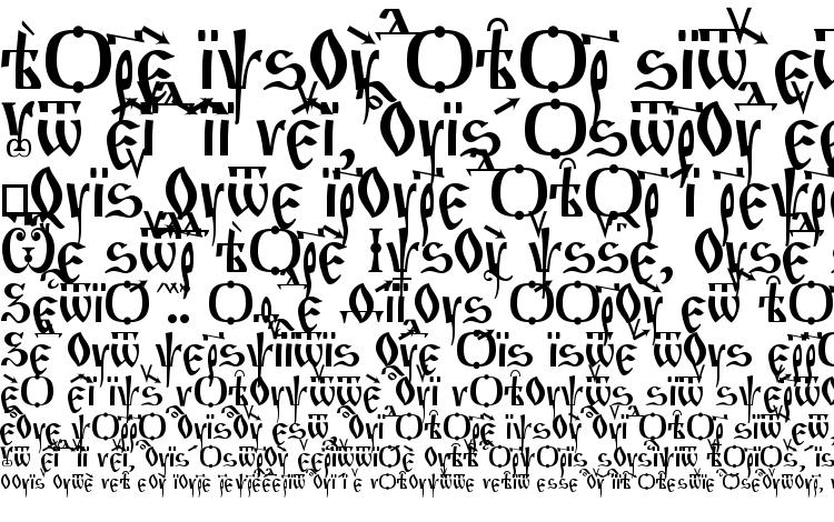 specimens Orthodox font, sample Orthodox font, an example of writing Orthodox font, review Orthodox font, preview Orthodox font, Orthodox font