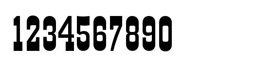 Osborne Regular Font, Number Fonts