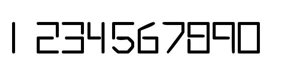 Oscillossk Font, Number Fonts