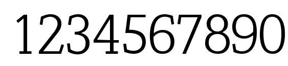 OsiraLightDB Normal Font, Number Fonts