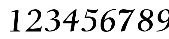 Ostentiassk regular Font, Number Fonts