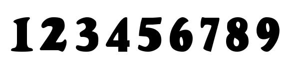 OswaldGrey Regular Font, Number Fonts