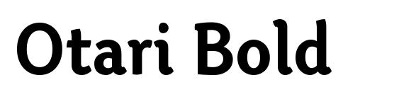Otari Bold Font