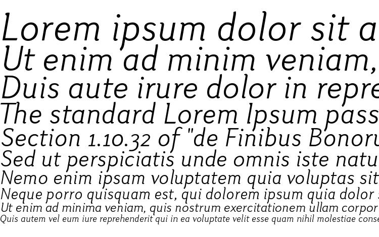 образцы шрифта Otari LightItalic, образец шрифта Otari LightItalic, пример написания шрифта Otari LightItalic, просмотр шрифта Otari LightItalic, предосмотр шрифта Otari LightItalic, шрифт Otari LightItalic