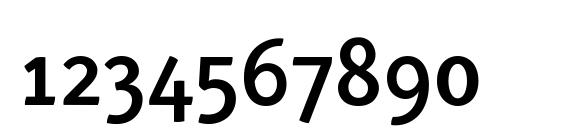 Otari Medium Font, Number Fonts