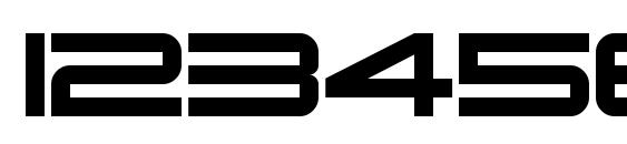 Otomo Regular Font, Number Fonts