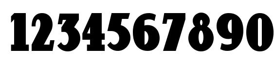 Our Gang NF Font, Number Fonts