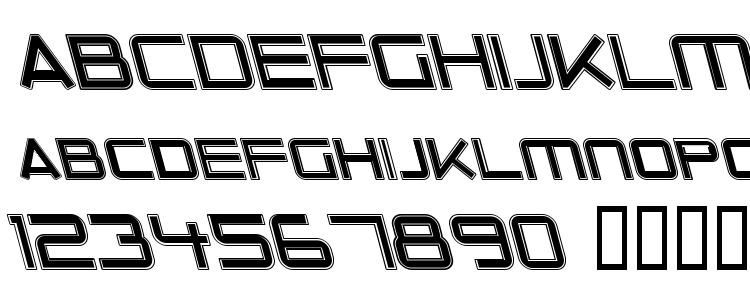 glyphs Outer Limits Italic font, сharacters Outer Limits Italic font, symbols Outer Limits Italic font, character map Outer Limits Italic font, preview Outer Limits Italic font, abc Outer Limits Italic font, Outer Limits Italic font