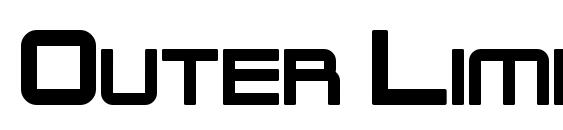 Outer Limits Solid Font