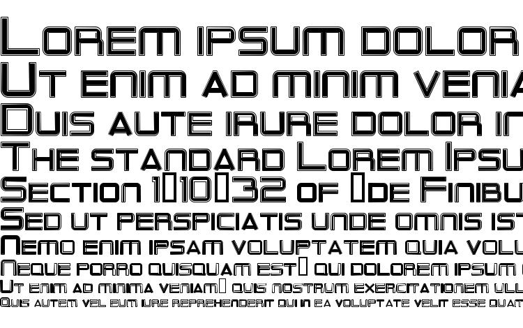 specimens Outer Limits font, sample Outer Limits font, an example of writing Outer Limits font, review Outer Limits font, preview Outer Limits font, Outer Limits font