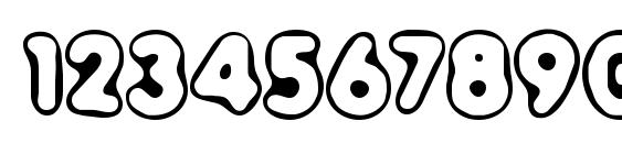 Outer Sider BRK Font, Number Fonts