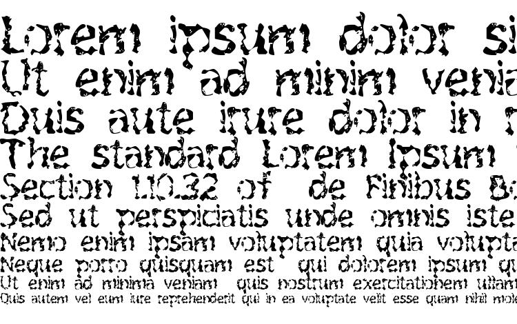 specimens outofink font, sample outofink font, an example of writing outofink font, review outofink font, preview outofink font, outofink font
