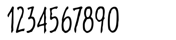 OutoftheFridgeITC TT Font, Number Fonts